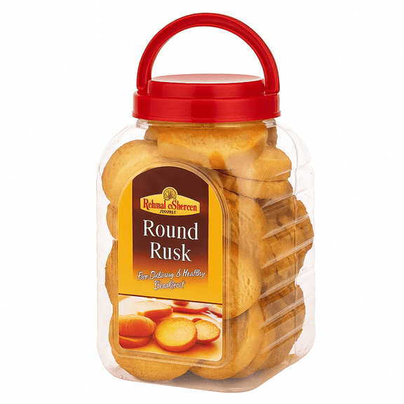 Rehmat -e-Shereen - Round Rusk (For delicious & Healthy Breakfast) 300g.