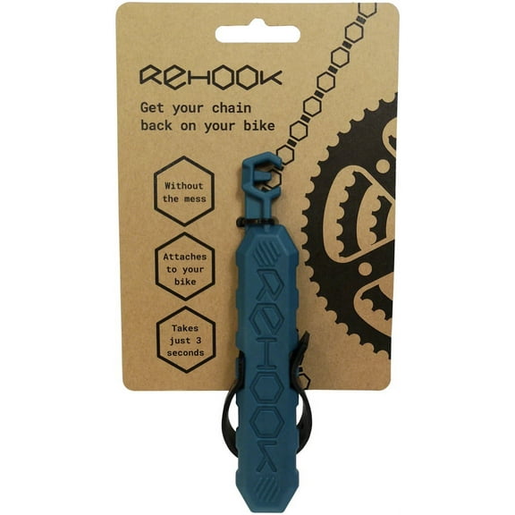 Rehook Chain Tool - Blue Lightweight & Attachable, High Grip Adjustable Strap