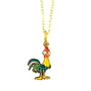 Rei Rei Rooster Cartoon Necklace Moana Charm Pendant