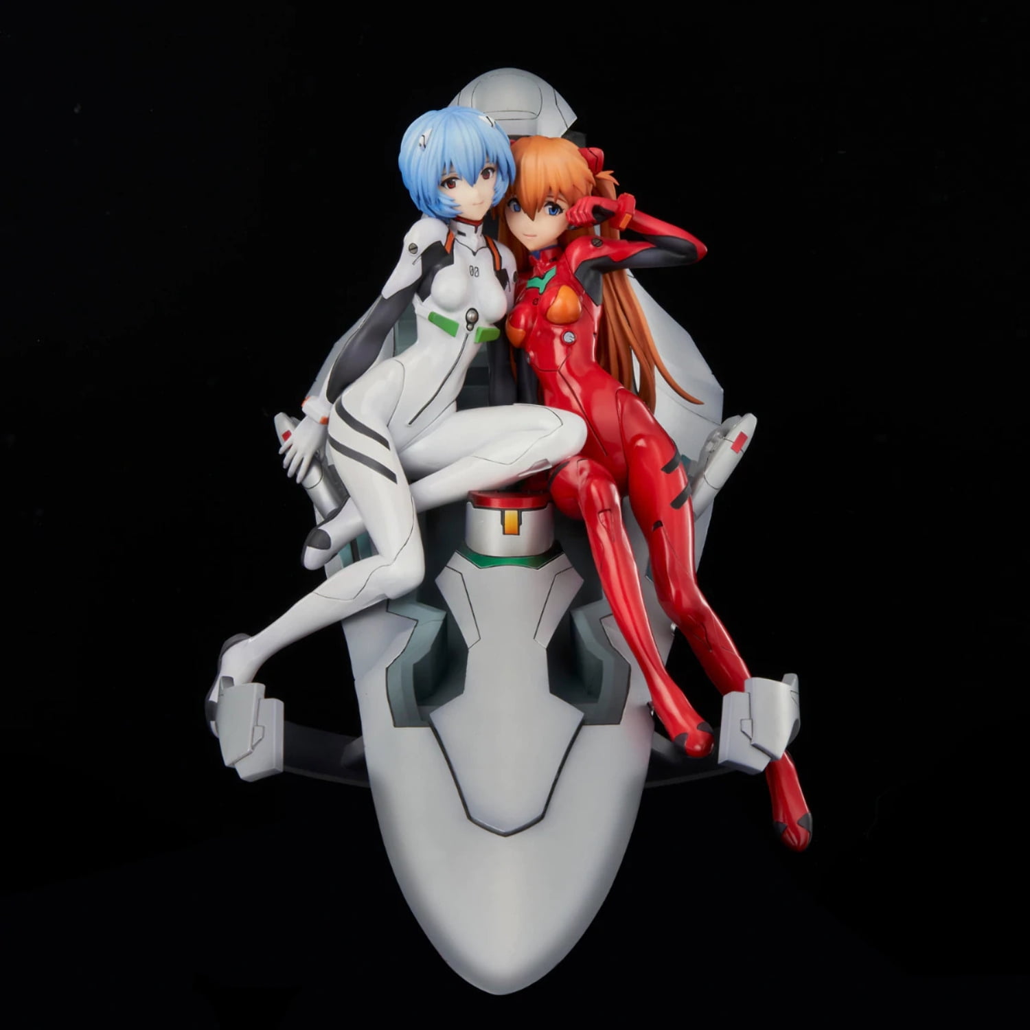 Rei and Asuka Twinmore Object Neon Genesis Evangelion Figure