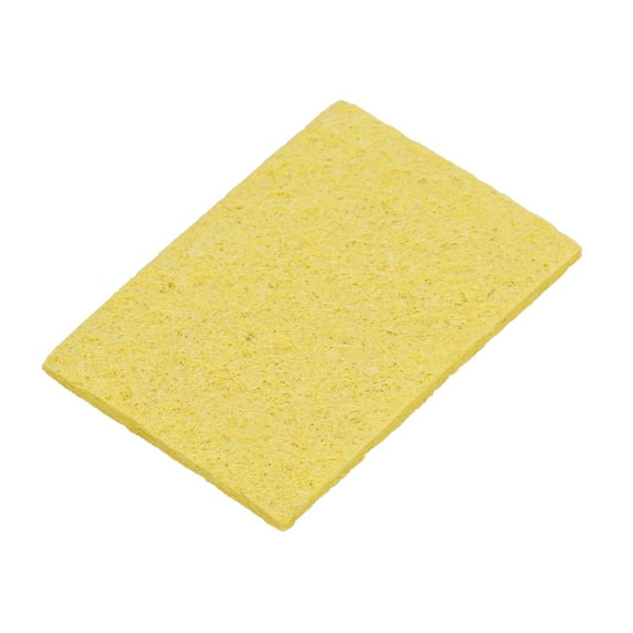 Reiche 10 Pcs Thicken Soldering Iron Sponge Electric Welding Iron Tip Cleaning Sponge Pad (Rectangle)