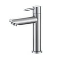 Reiche Bathroom Faucet Cold Water Only Sink Faucet Durable Copper