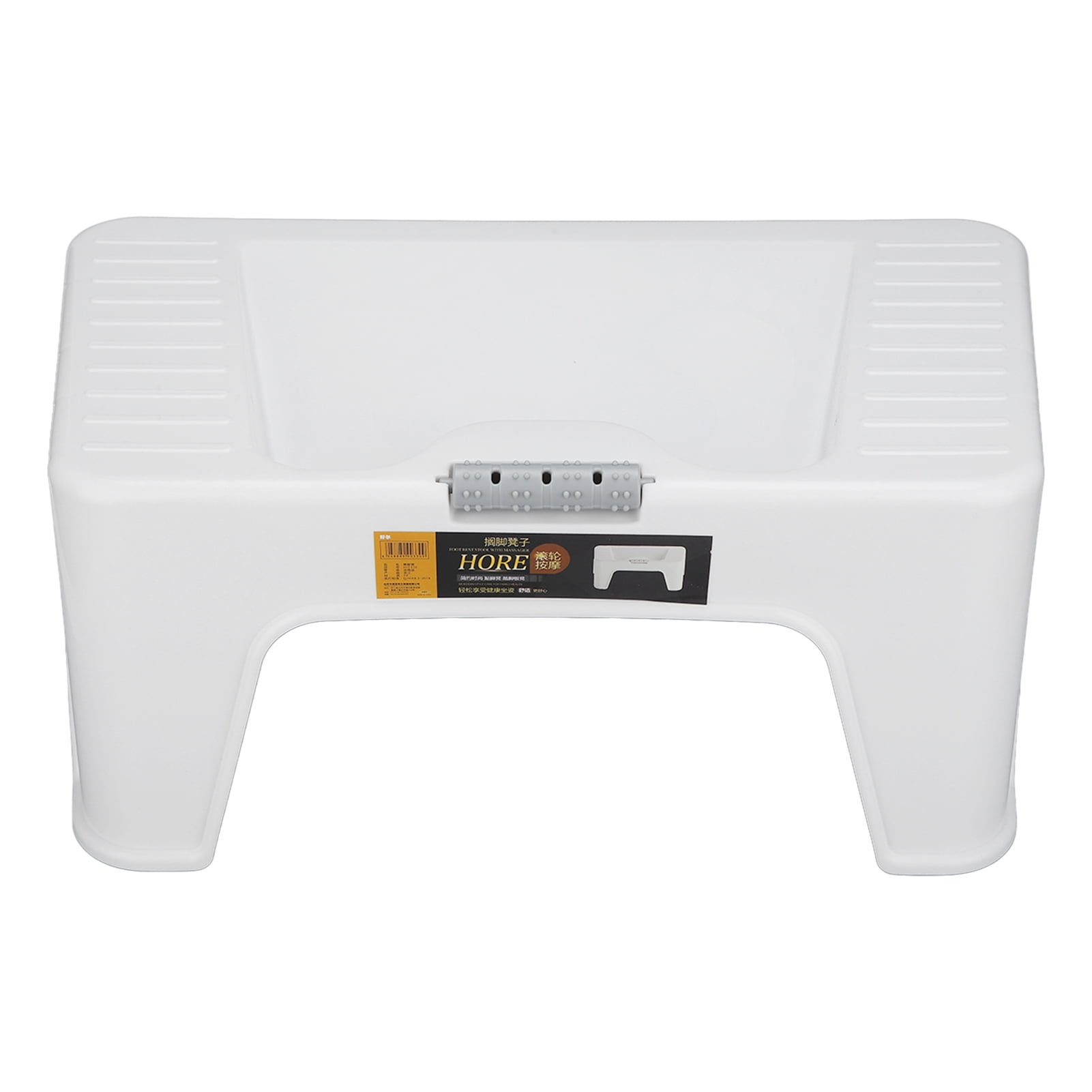 Reiche Under Desk Footrest Non Slip Foot Stool with Massage Roller