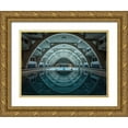 thumbnail image 1 of Reichert, Renate 14x11 Gold Ornate Wood Framed with Double Matting Museum Art Print Titled - Swimming @Night, 1 of 4