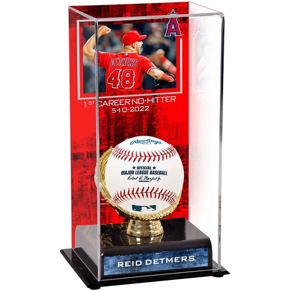 Reid Detmers Los Angles Angels No Hitter Display Case with Image