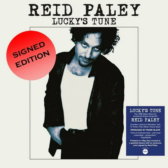 Reid Paley - Lucky's Tune - Signed Gatefold 140-Gram Black Vinyl - Music & Performance