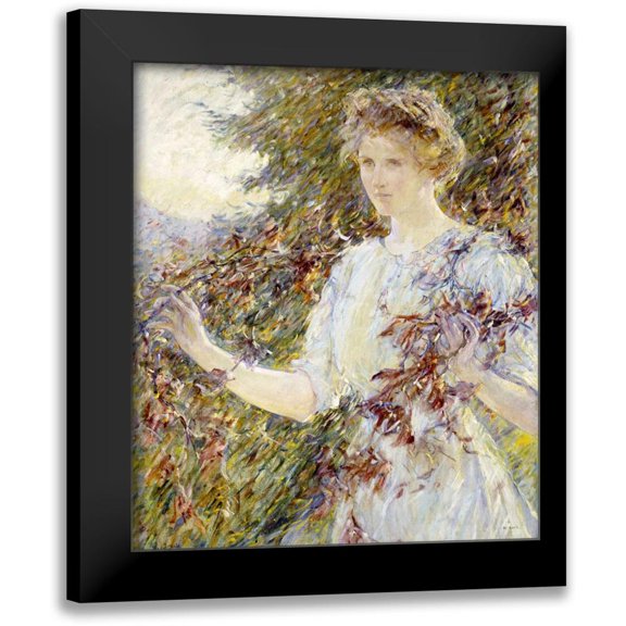 Reid, Robert 12x13 Black Modern Framed Museum Art Print Titled - Autumn