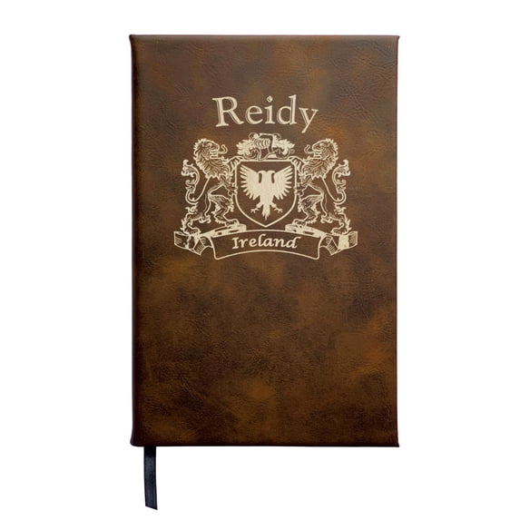 Reidy Irish Coat of Arms Leather Journal