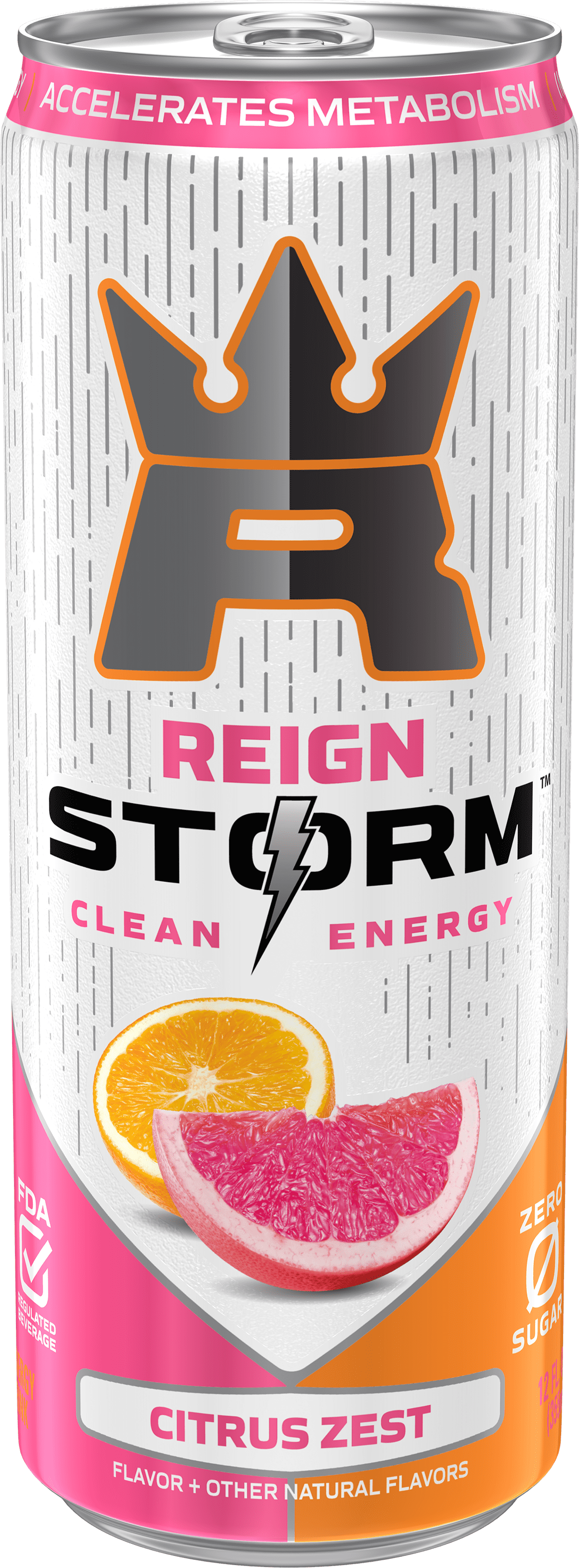 Reign Storm, Citrus Zest, Clean Energy Drink, 1 count 12 fl oz