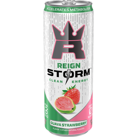 Reign Storm Clean Energy, Guava Strawberry, 1 Count, 12 fl oz