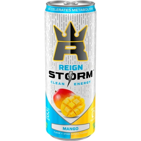 Reign Storm Clean Energy, Mango, 1 Count, 12 fl oz