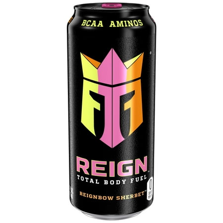Reign Total Body Fuel, Reignbow Sherbet, Performance Energy Drink, , 16 fl oz