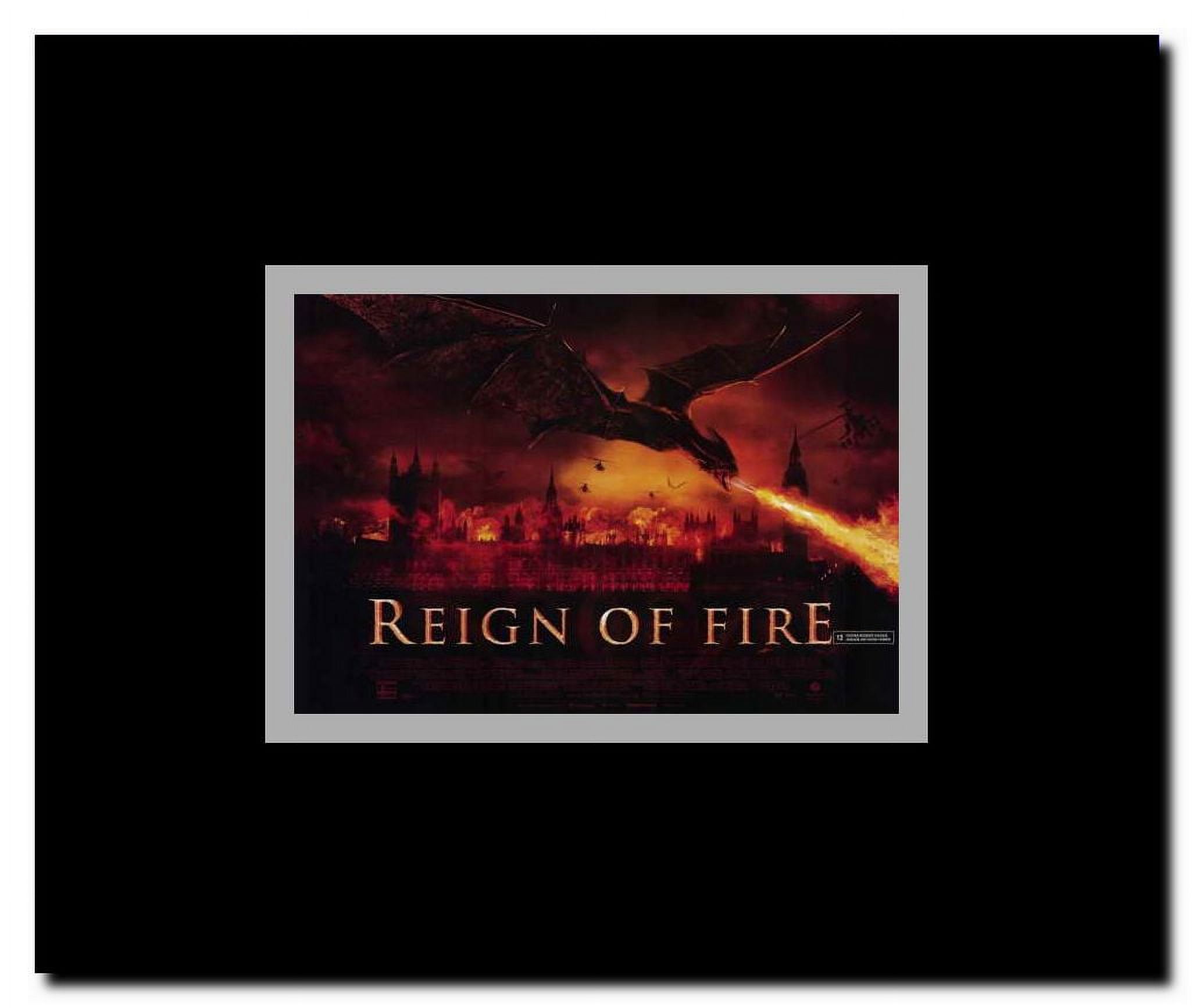 Reign of Fire Framed Movie Poster