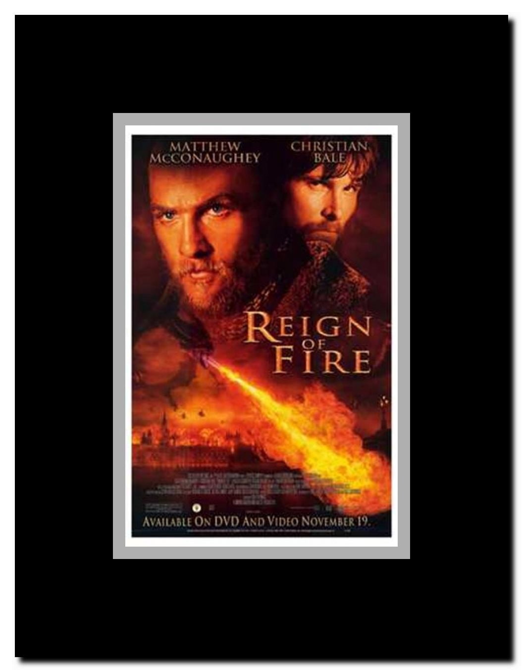 Reign of Fire Framed Movie Poster