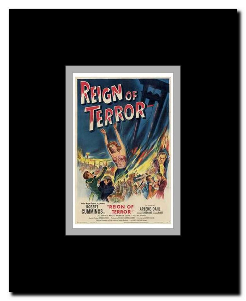 Reign of Terror Framed Movie Poster