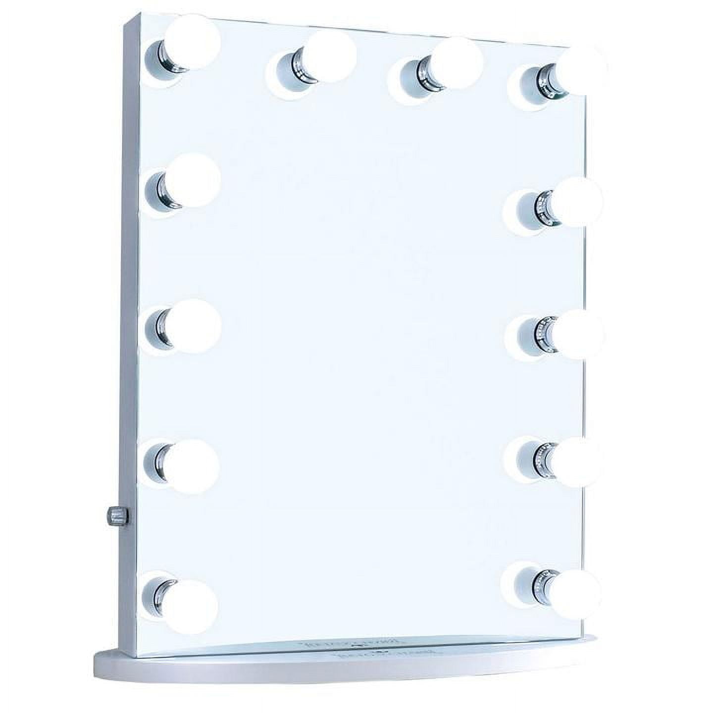 ReignCharm Hollywood Vanity Mirror 12 LED Bulbs Dual Outlets