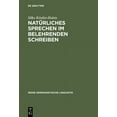 thumbnail image 1 of Reihe Germanistische Linguistik NatÃ¼rliches Sprechen Im Belehrenden Schreiben: J. H. Campes Â»Robinson Der JÃ¼ngereÂ« (1779/80), Book 247, (Hardcover), 1 of 1
