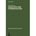 thumbnail image 1 of Reihe Germanistische Linguistik Negation und Interrogation, Book 195, (Hardcover), 1 of 1