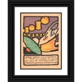 thumbnail image 1 of Reijer Stolk 14x18 Black Ornate Wood Framed Double Matted Museum Art Print Titled - Design for Advertising for `Philips Lampen" (1906), 1 of 5