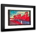 thumbnail image 1 of Reijer Stolk 24x18 Black Modern Framed Museum Art Print Titled - Landscape with Trees Along a Vaart (1906), 1 of 5