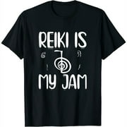 Reiki Is My Jam - Reiki T Shirt Black