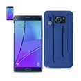 thumbnail image 1 of Reiko Genuine Leather RFID Wallet Back Case Strap for Samsung Galaxy Note 5 - Blue, 1 of 4