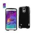 thumbnail image 1 of Reiko TPU+PC Case Cover with Side Card Holder for Galaxy Note 4 - Black, 1 of 4