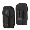 thumbnail image 1 of Reiko Vertical Buckle Belt Clip Rugged Pouch For XXXL Size Black, 1 of 4