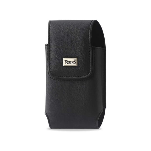 Reiko Vertical Pouch for HTC HD2 T8585 PLUS - BLACK