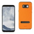 thumbnail image 1 of Reiko brand for Galaxy S8/ Sm Denim Texture Tpu Protector Cover In Orange, 1 of 4