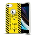 thumbnail image 1 of Reiko brand for Iphone 7/ 8/ Se2 Social Distancing Design Case, 1 of 3