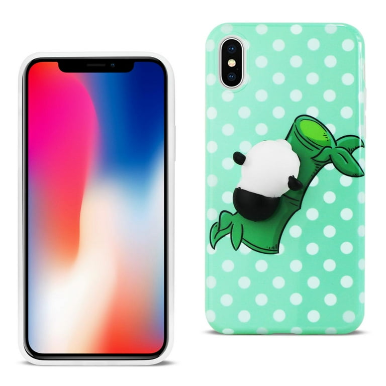 Reiko brand for iphone X Tpu Design Case With 3d Soft Silicone