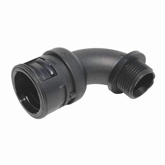 Reiku Elbow 90 deg.,1.889 in.,Black,Nylon VPBRB-48G07
