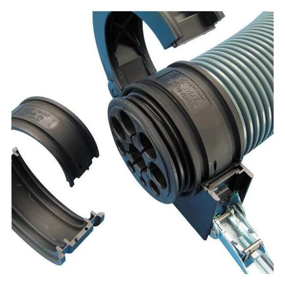 Reiku Middle Jaw,2.750 in.,Black,Polyamide PAMBB-70