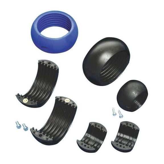 Tubing Protector, 0.360in, Black, Polyamide PAPRB-70