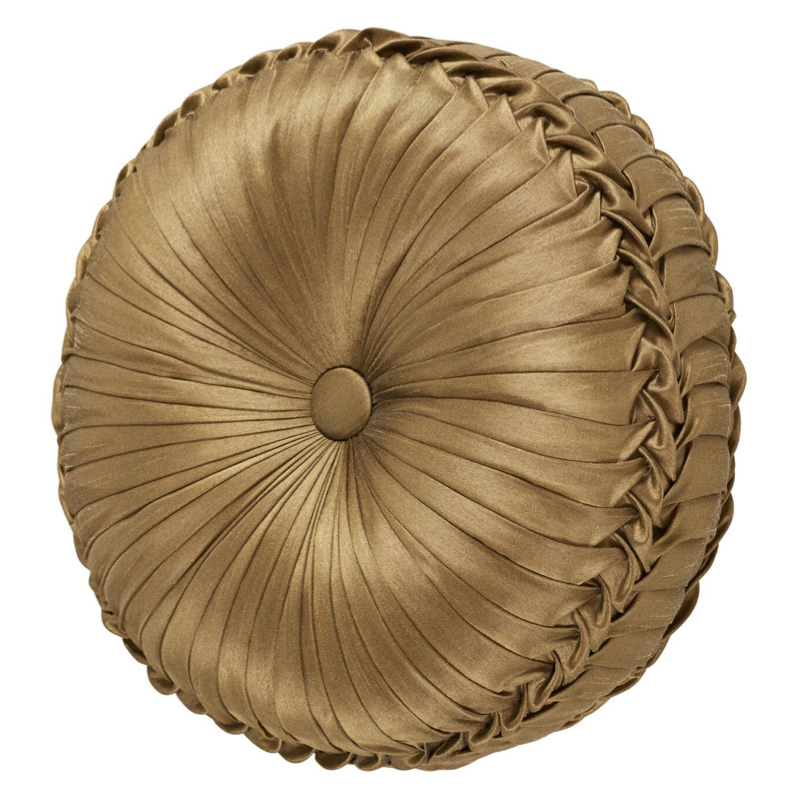 Tufted round cheap throw pillow