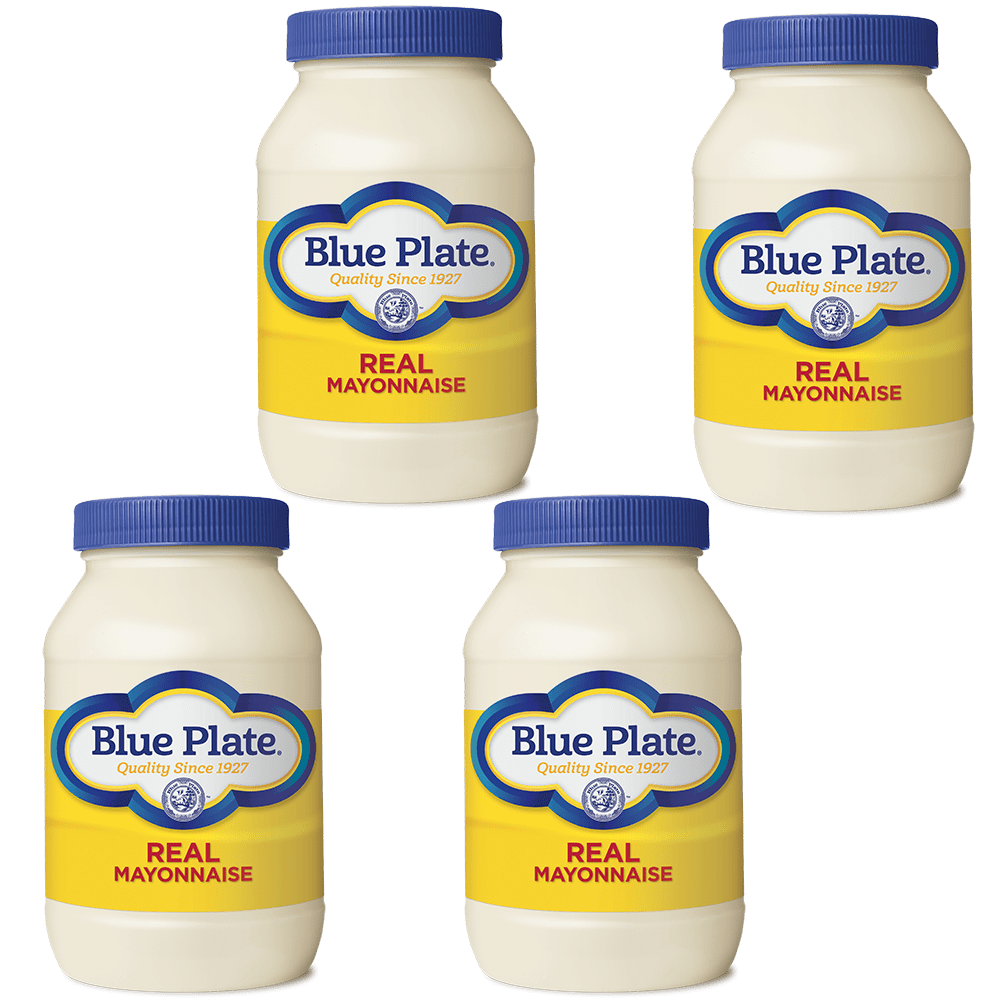 Blue Plate Real Mayonnaise 30 Oz Pack of 1 - SET OF 4