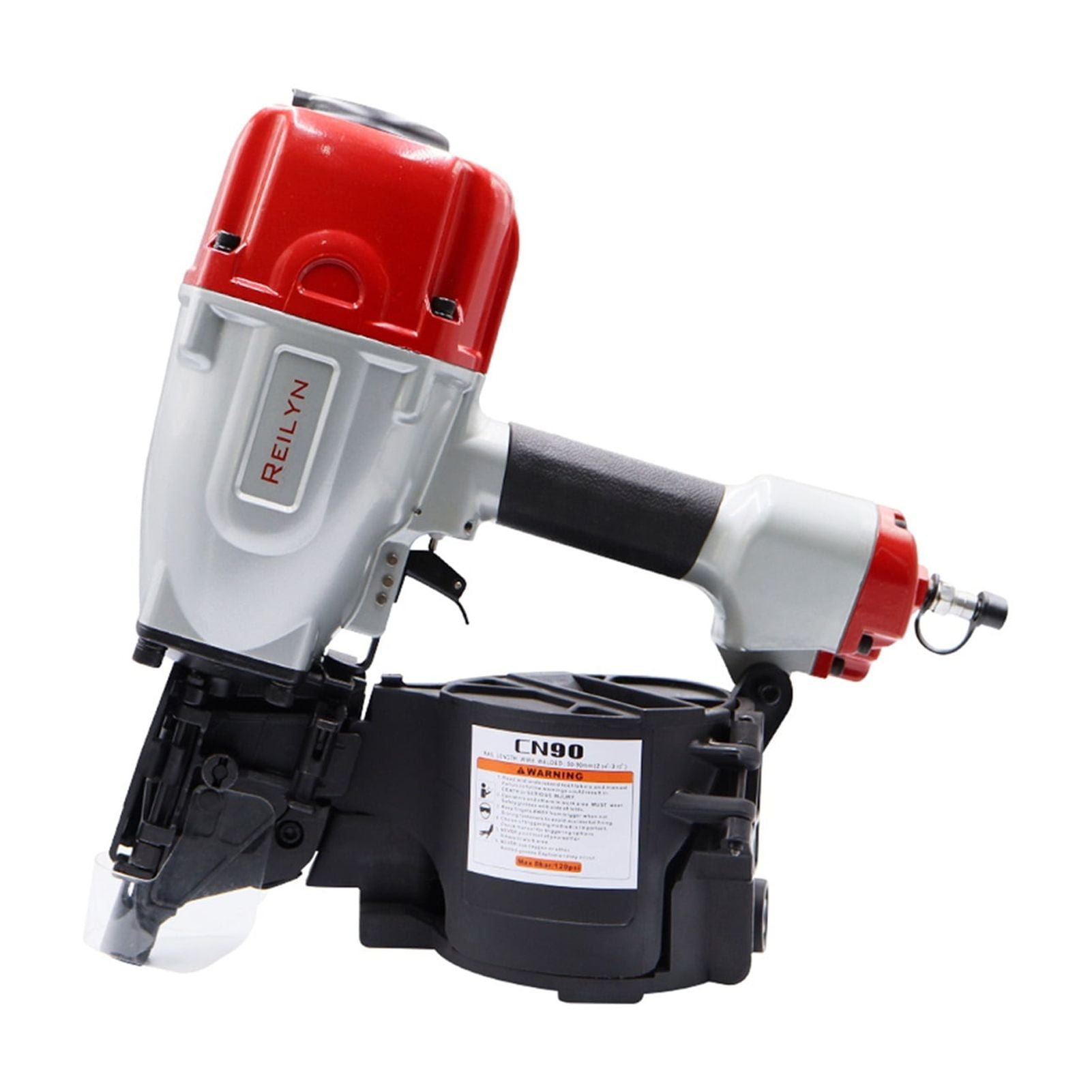 Reilyn Pallet Coil Nailer CN55 CN70 CN80 Pneumatic Air Nailer for wood working furniture roof sheating tool Air nailer tools ,Efficient and Reliable