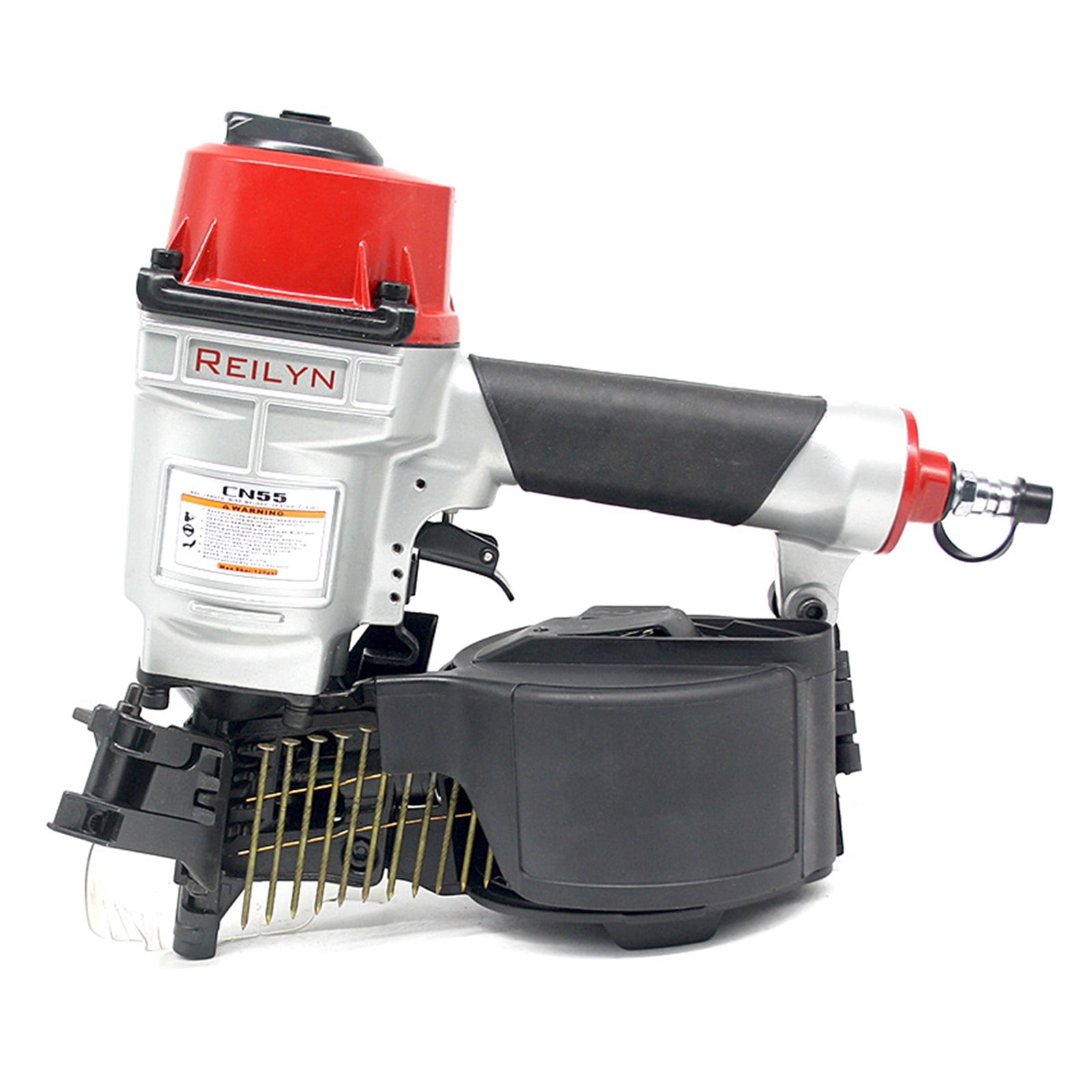 Reilyn Pallet Coil Nailer CN55 CN70 CN80 Pneumatic Air Nailer for wood working furniture roof sheating tool Air nailer tools ,Efficient and Reliable