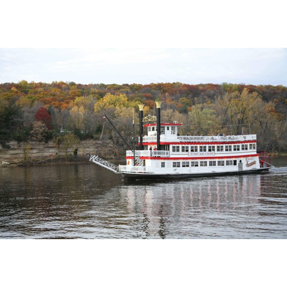 Reimer Riverboat V Glossy Poster
