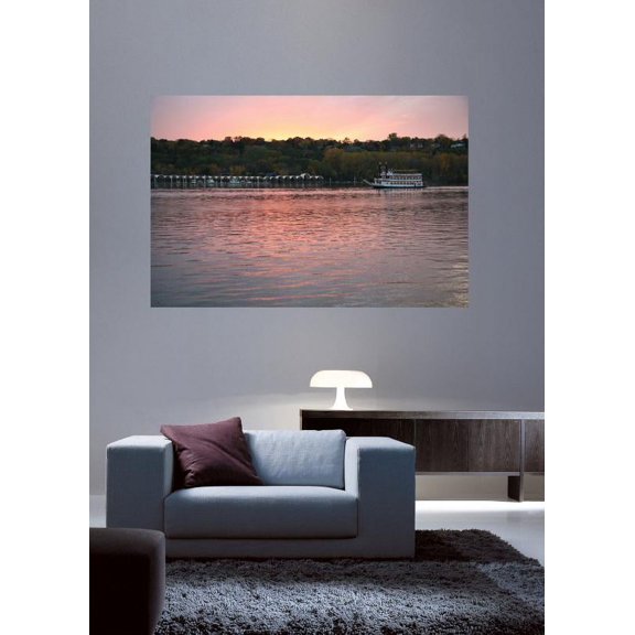 Reimer Riverboat VII Glossy Poster