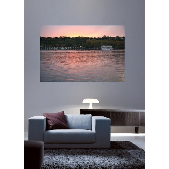 Reimer Riverboat VII Glossy Poster