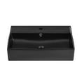 thumbnail image 1 of Reims 22" Rectangle Wall-Mount Bathroom Sink in Matte Black, 1 of 2