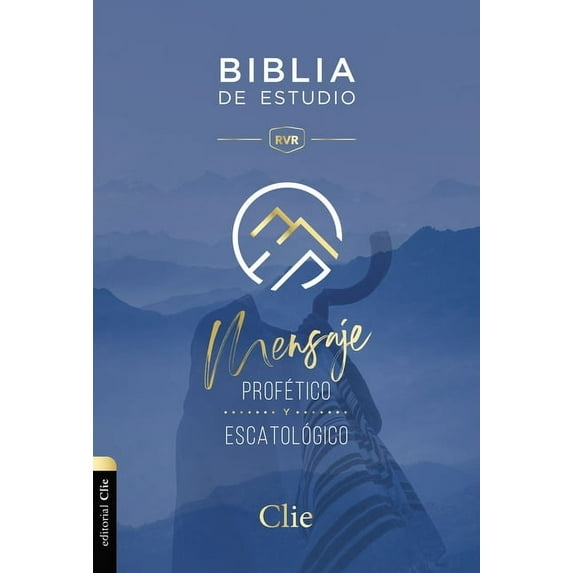 Rvr, Biblia de Estudio del Mensaje Profético Y Escatológico, Tapa Dura, Interior a DOS Colores, Con Ãndice, (Hardcover)