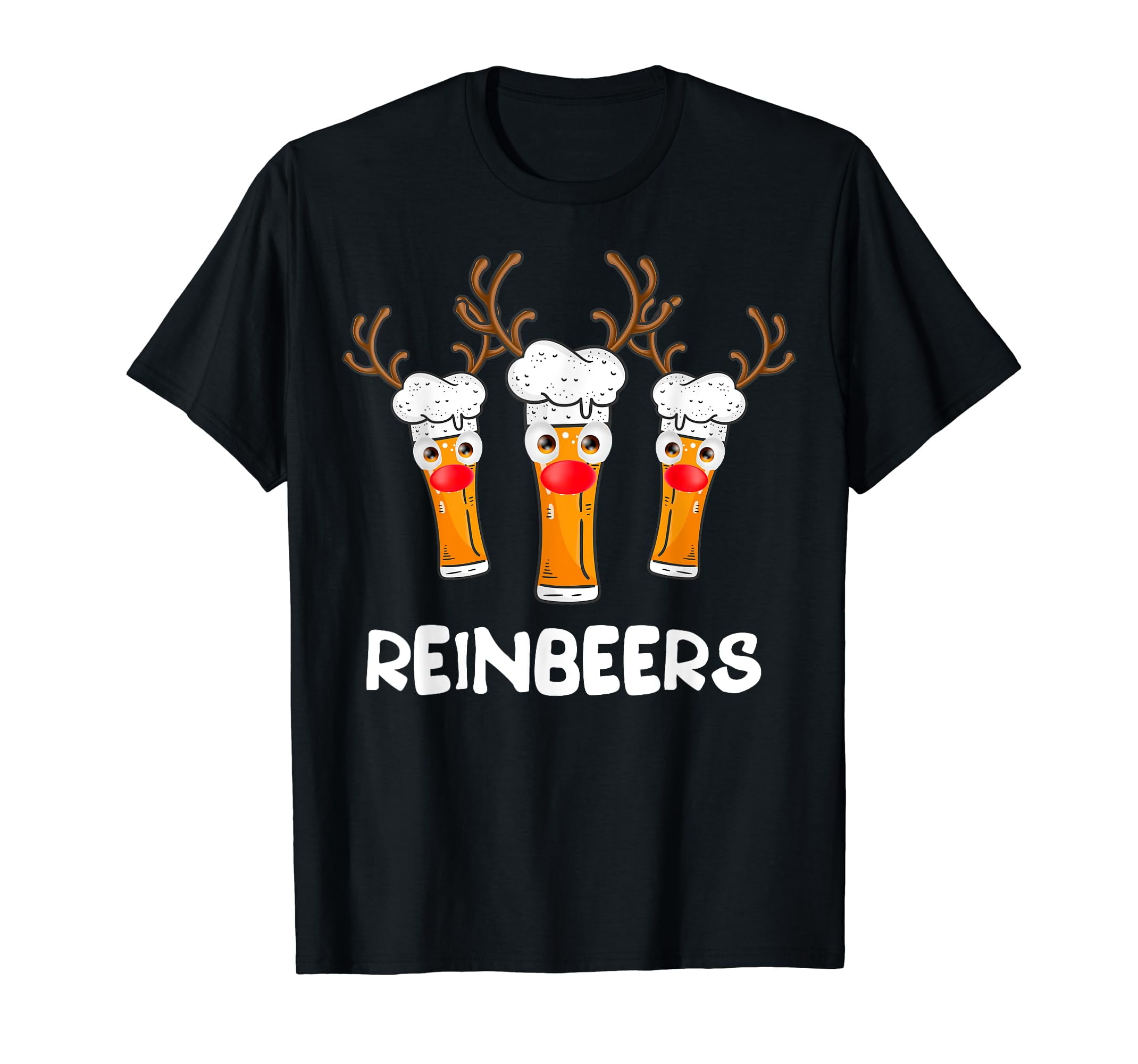 Reinbeers Funny Reindeer Beer Christmas Drinking Xmas Gift T-Shirt Reinbeers Funny Reindeer Beer Christmas Drinking Xmas Gift T-Shirt