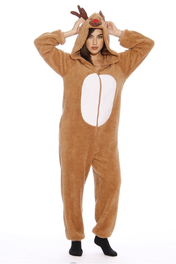 Reindeer Adult Bodysuit