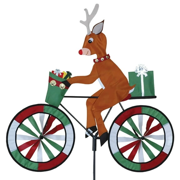 Reindeer Bicycle Spinner