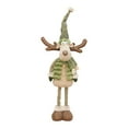thumbnail image 1 of Reindeer Christmas Decoration,Christmas Gnomes Plush,Xmas Gnomes Plush with Retractable Legs for Holiday Party Home Table Decor, 1 of 9