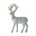 thumbnail image 1 of Reindeer Christmas Decorations, Glitter Deer Figurine Set for Mantle, Tabletop, and Centerpiece Displays, Holiday Home and Party Decor, 1 of 4
