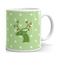 thumbnail image 1 of Reindeer Christmas Holiday Funny Coffee Tea Ceramic Mug Office Work Cup Gift 11oz, 1 of 3
